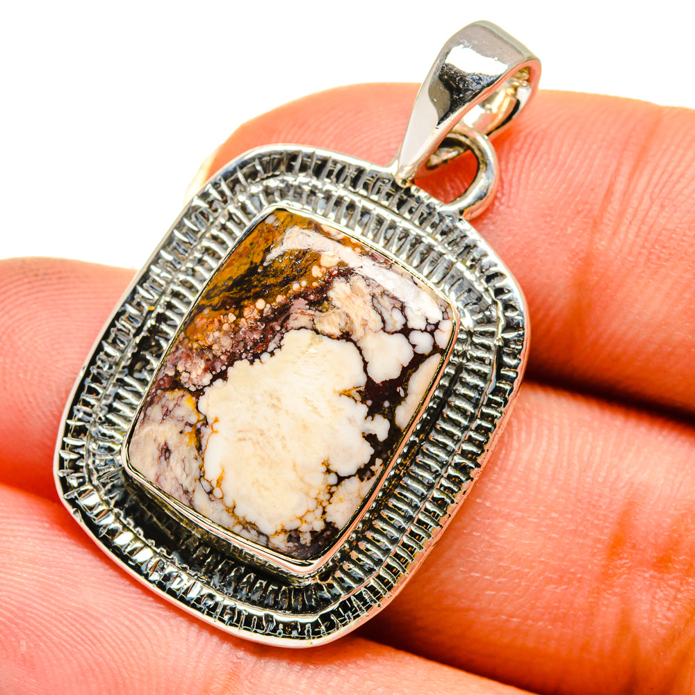 Wild Horse Jasper Pendants handcrafted by Anasilvercos - PD12118