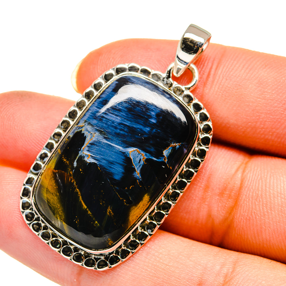 Pietersite Pendants handcrafted by Anasilvercos - PD12121
