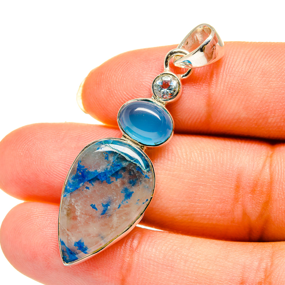 Apatite Pendants handcrafted by Anasilvercos - PD12148