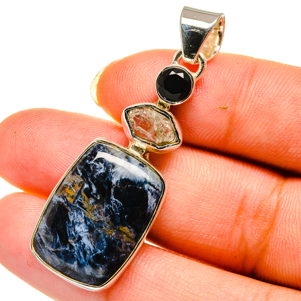 Pietersite Pendants handcrafted by Anasilvercos - PD12164