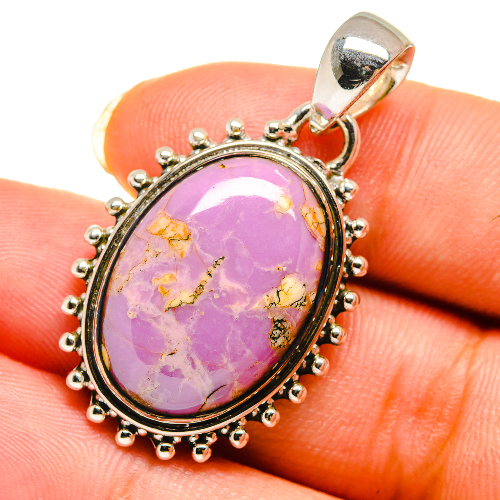 Phosphosiderite Pendants handcrafted by Anasilvercos - PD12165