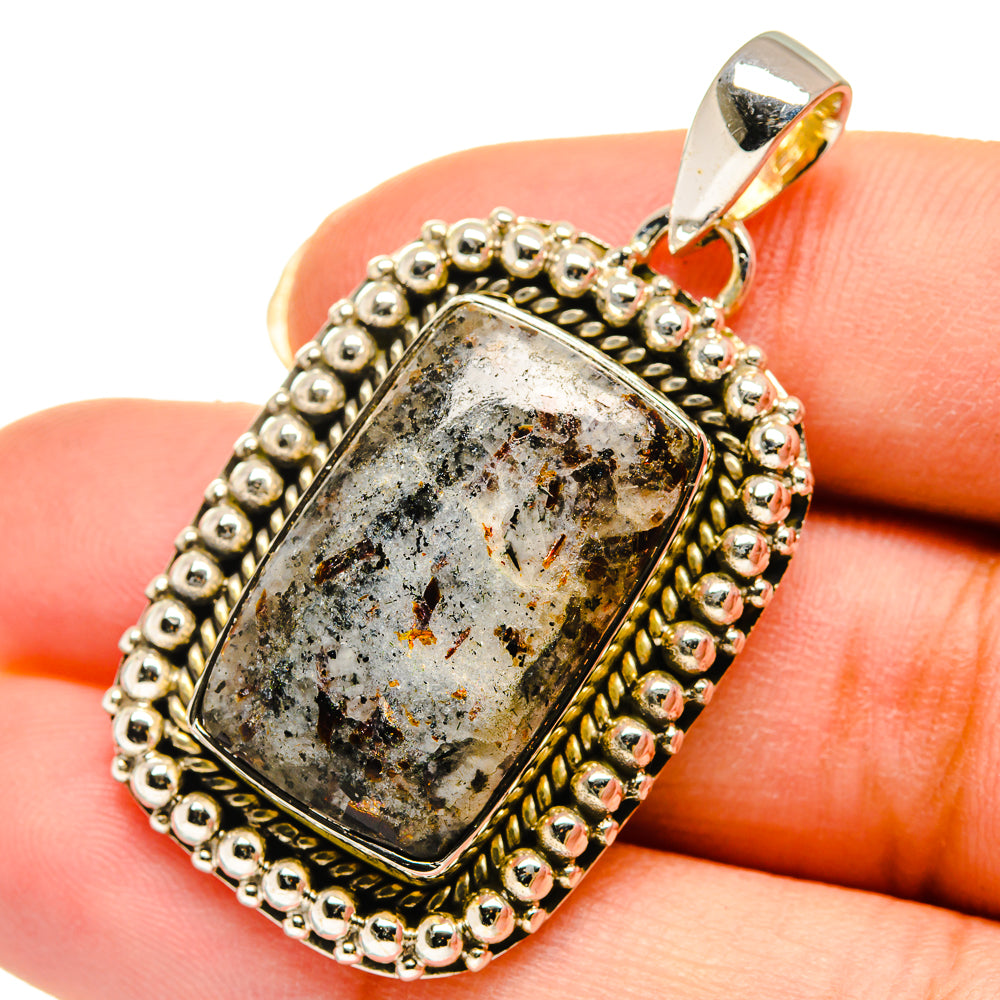 Astrophyllite Pendants handcrafted by Anasilvercos - PD12191