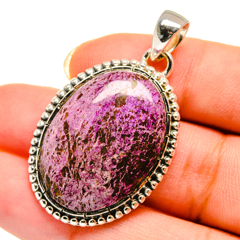 Stichtite Pendants handcrafted by Anasilvercos - PD12207