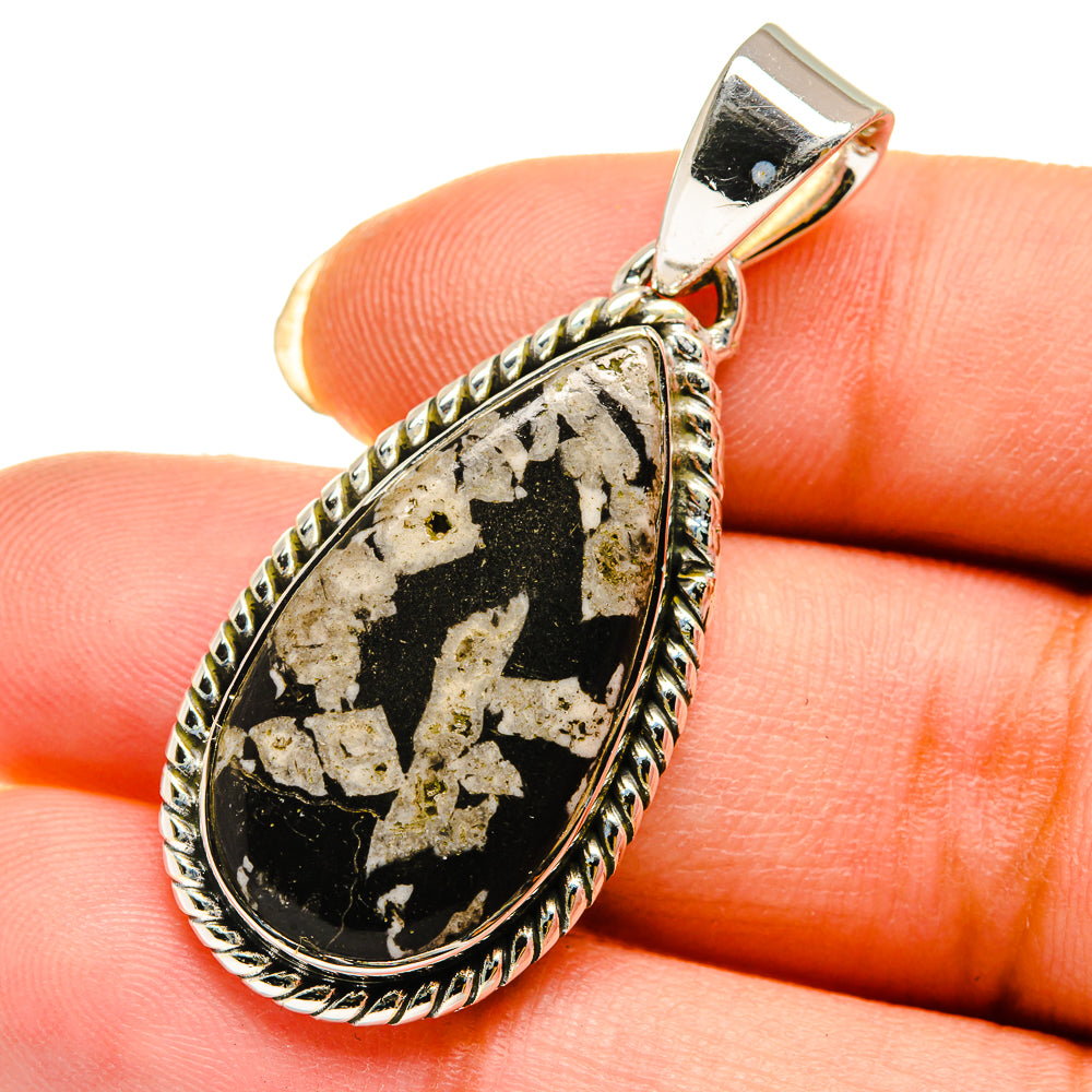 Pinolith Jasper Pendants handcrafted by Anasilvercos - PD12217
