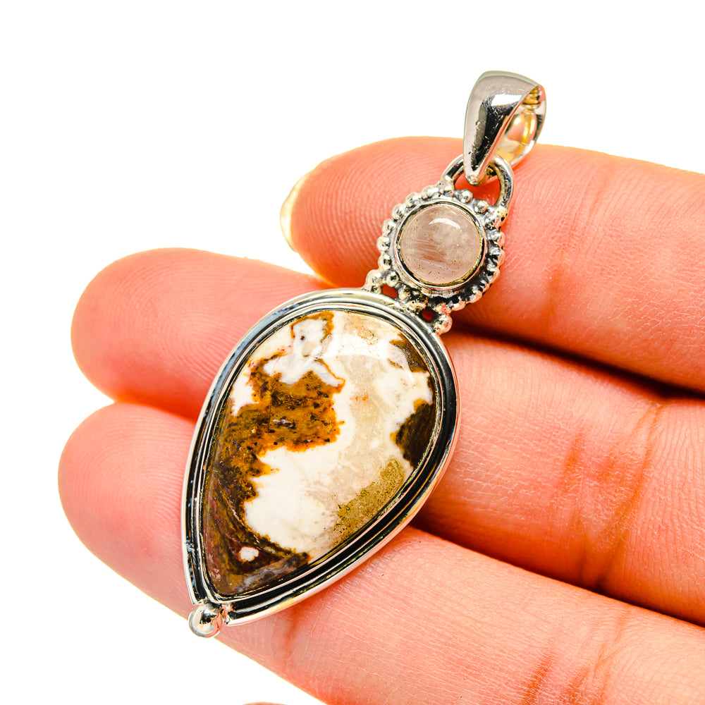Wild Horse Jasper Pendants handcrafted by Anasilvercos - PD12236