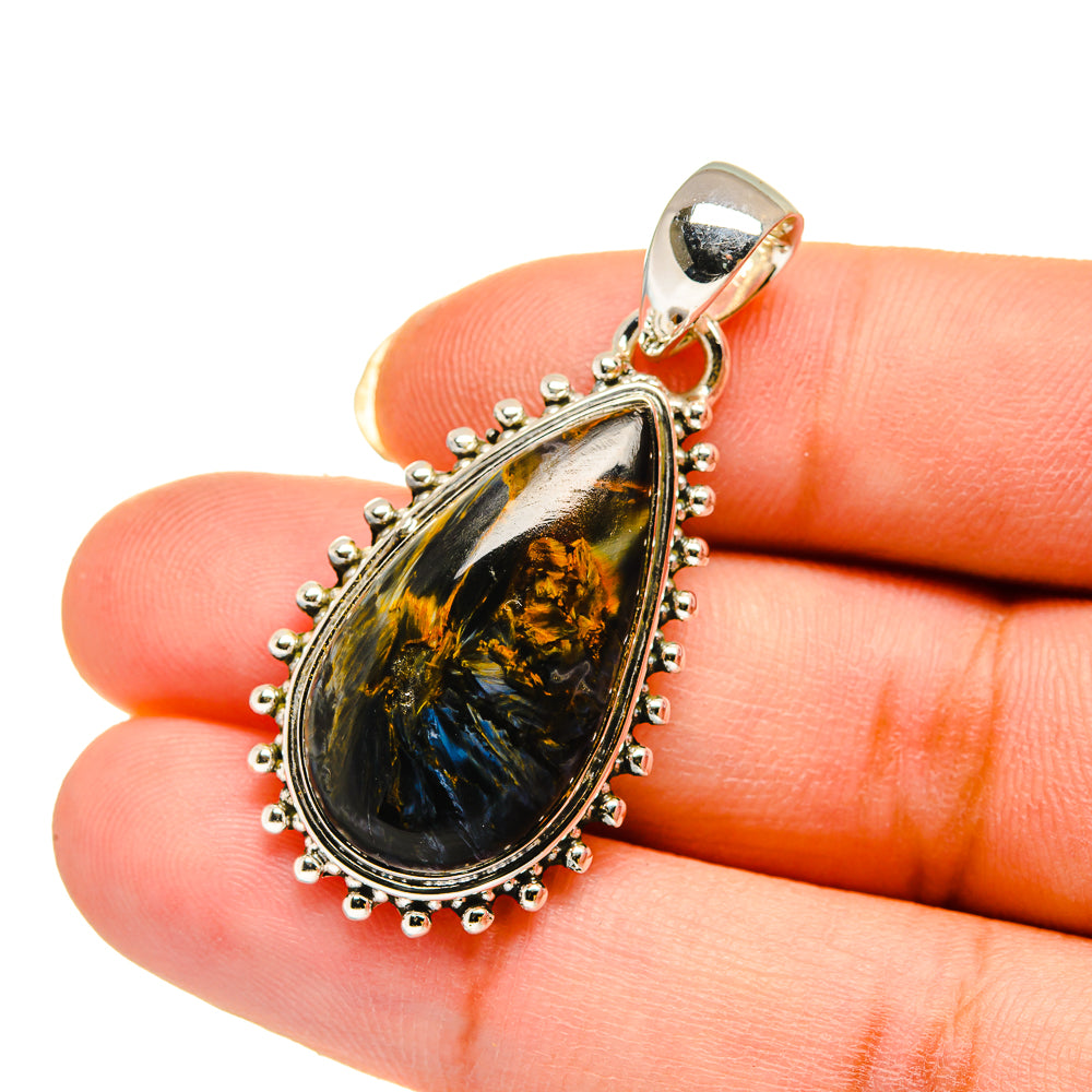 Pietersite Pendants handcrafted by Anasilvercos - PD12239