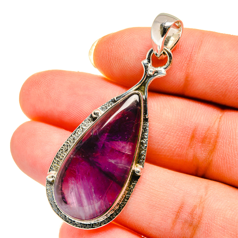 Amethyst Pendants handcrafted by Anasilvercos - PD12244