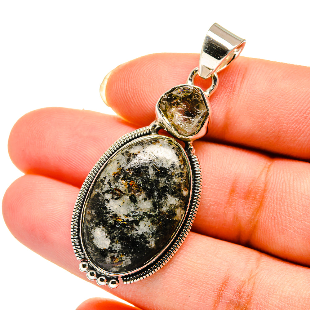 Astrophyllite Pendants handcrafted by Anasilvercos - PD12261