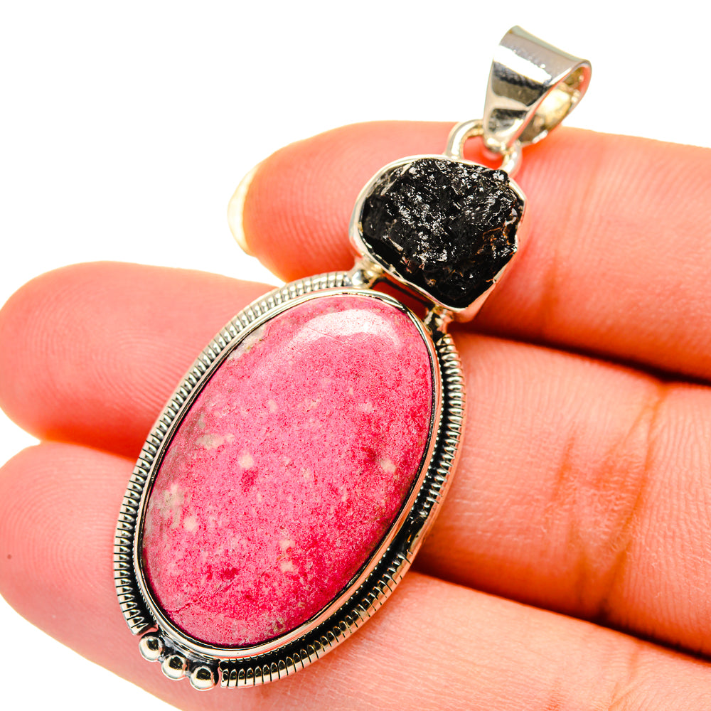 Thulite Pendants handcrafted by Anasilvercos - PD12270