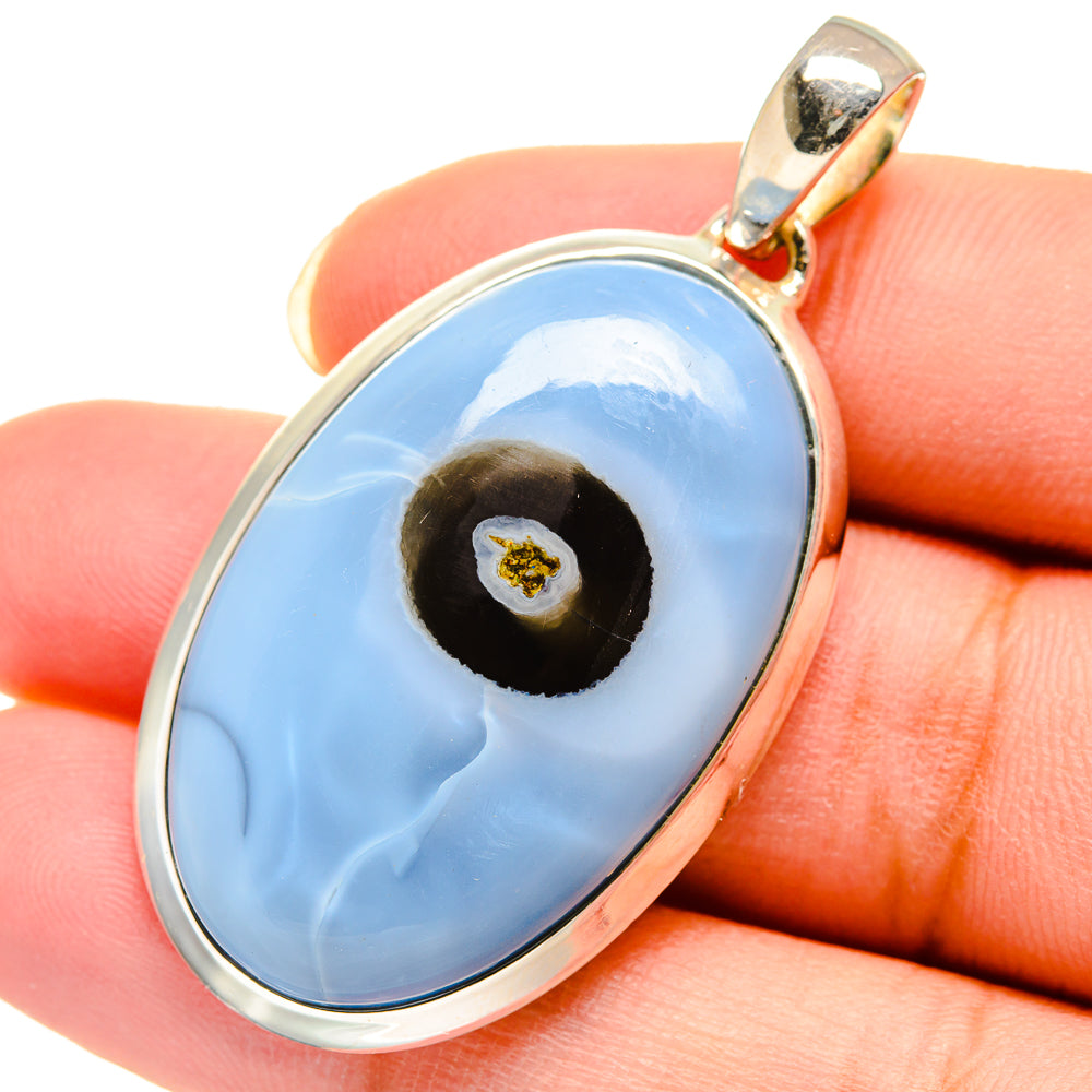 Owyhee Opal Pendants handcrafted by Anasilvercos - PD12273
