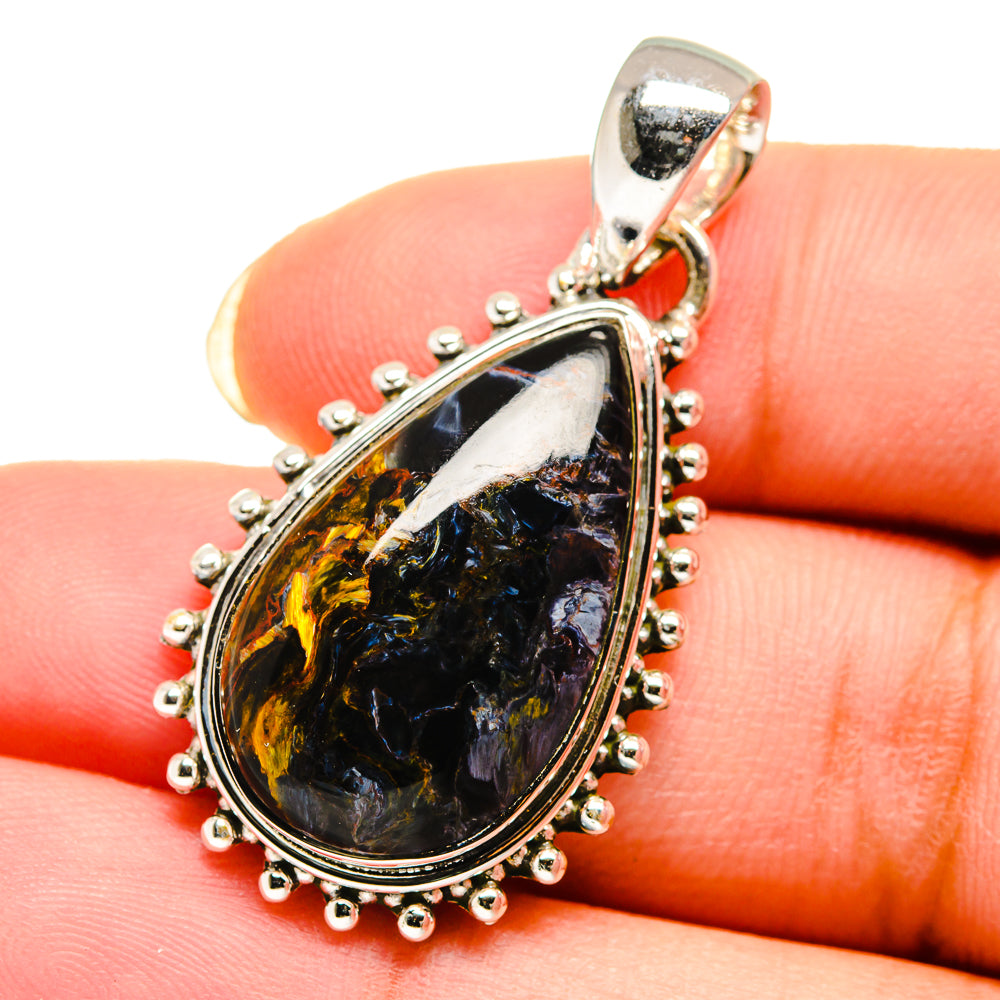 Pietersite Pendants handcrafted by Anasilvercos - PD12278