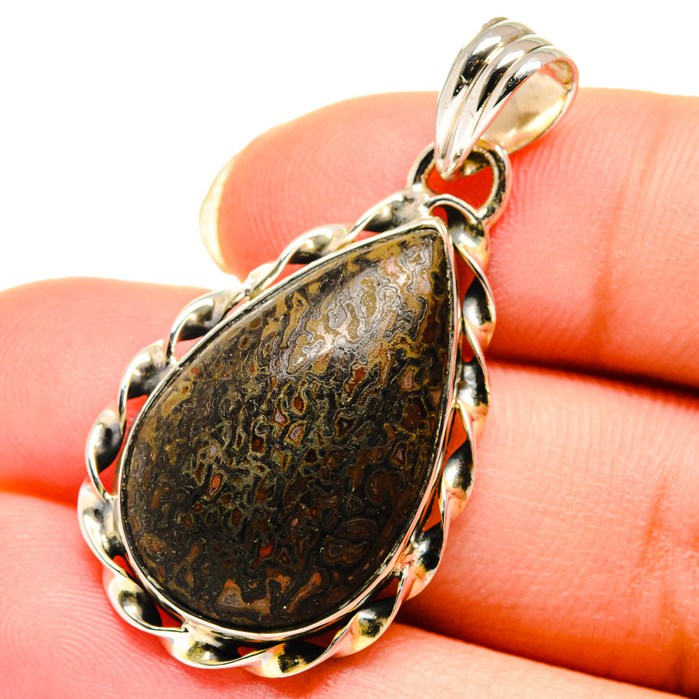 Dinosaur Bone Pendants handcrafted by Anasilvercos - PD12281