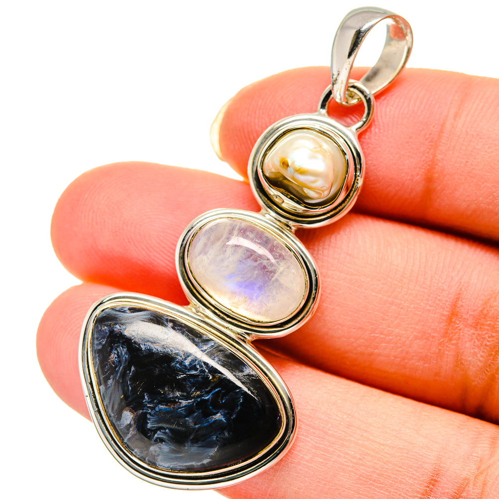 Pietersite Pendants handcrafted by Anasilvercos - PD12291