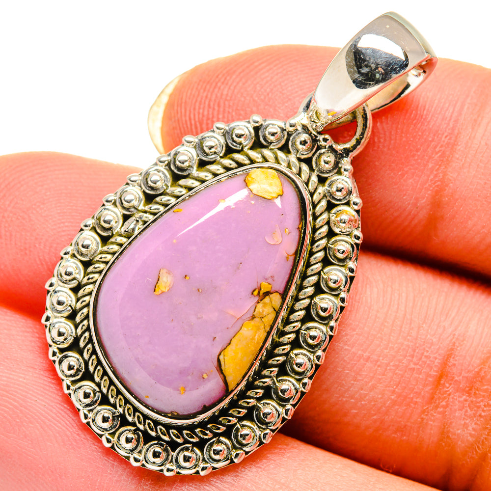 Phosphosiderite Pendants handcrafted by Anasilvercos - PD12330