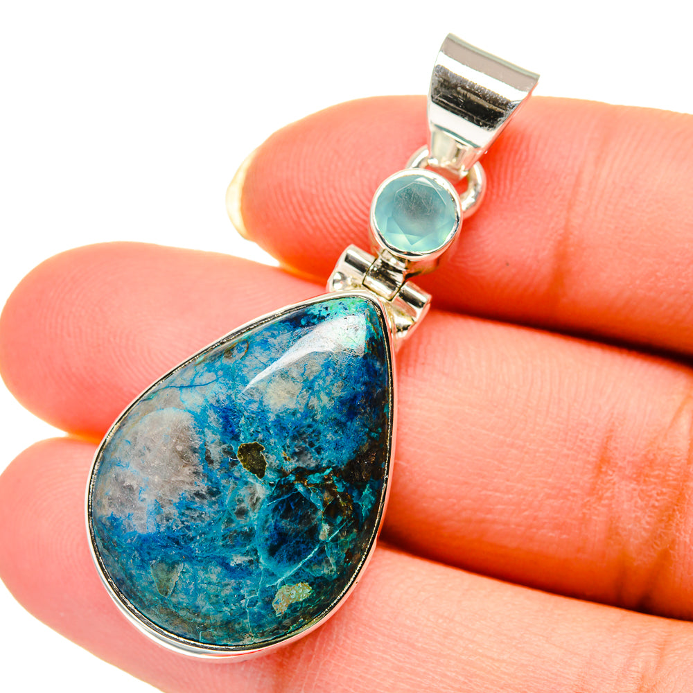 Apatite Pendants handcrafted by Anasilvercos - PD12334