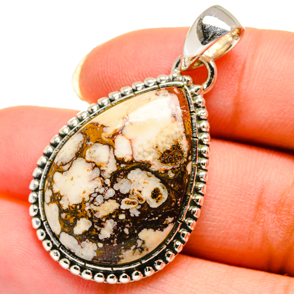 Wild Horse Jasper Pendants handcrafted by Anasilvercos - PD12339