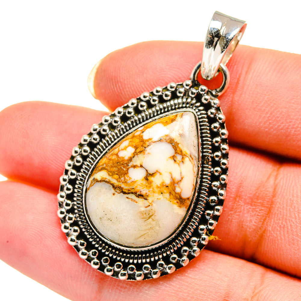 Wild Horse Jasper Pendants handcrafted by Anasilvercos - PD12367