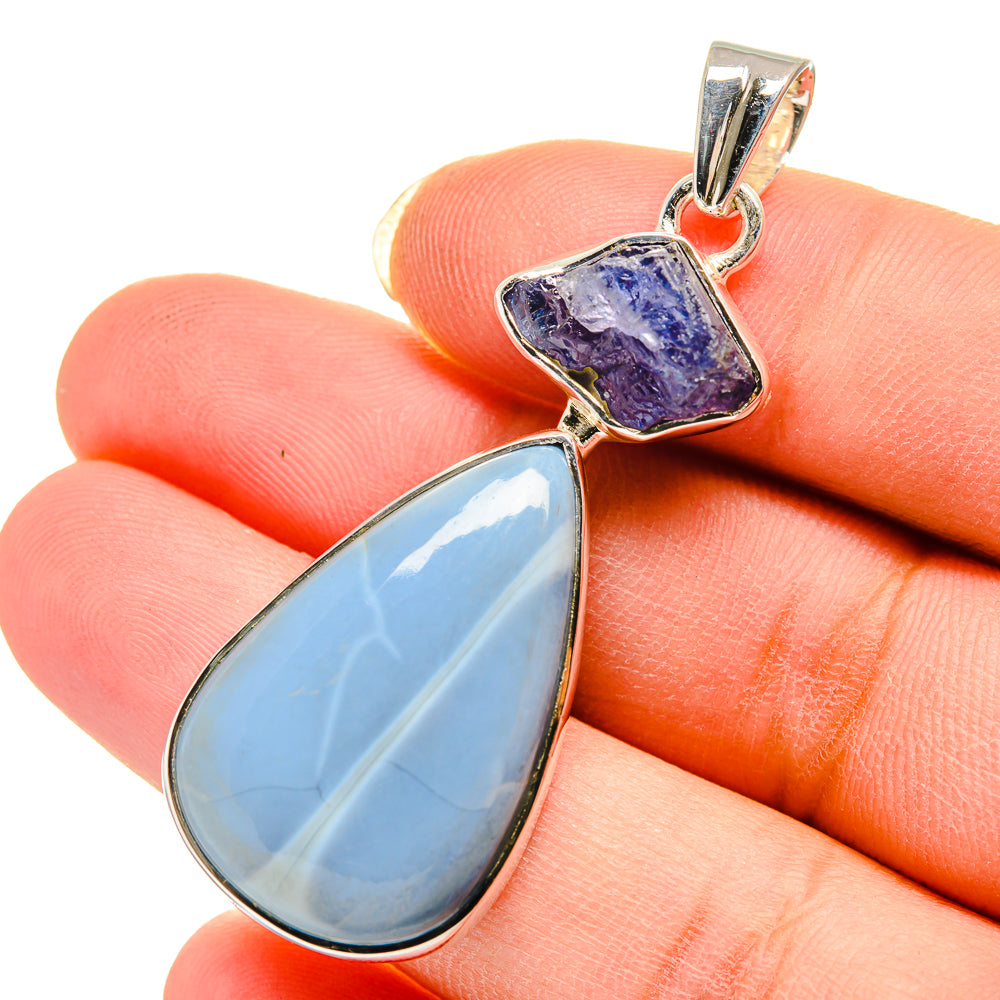 Owyhee Opal Pendants handcrafted by Anasilvercos - PD12380