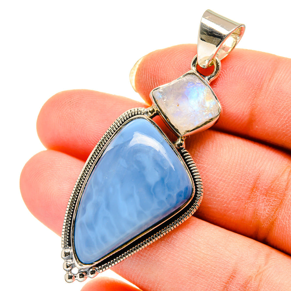 Owyhee Opal Pendants handcrafted by Anasilvercos - PD12382