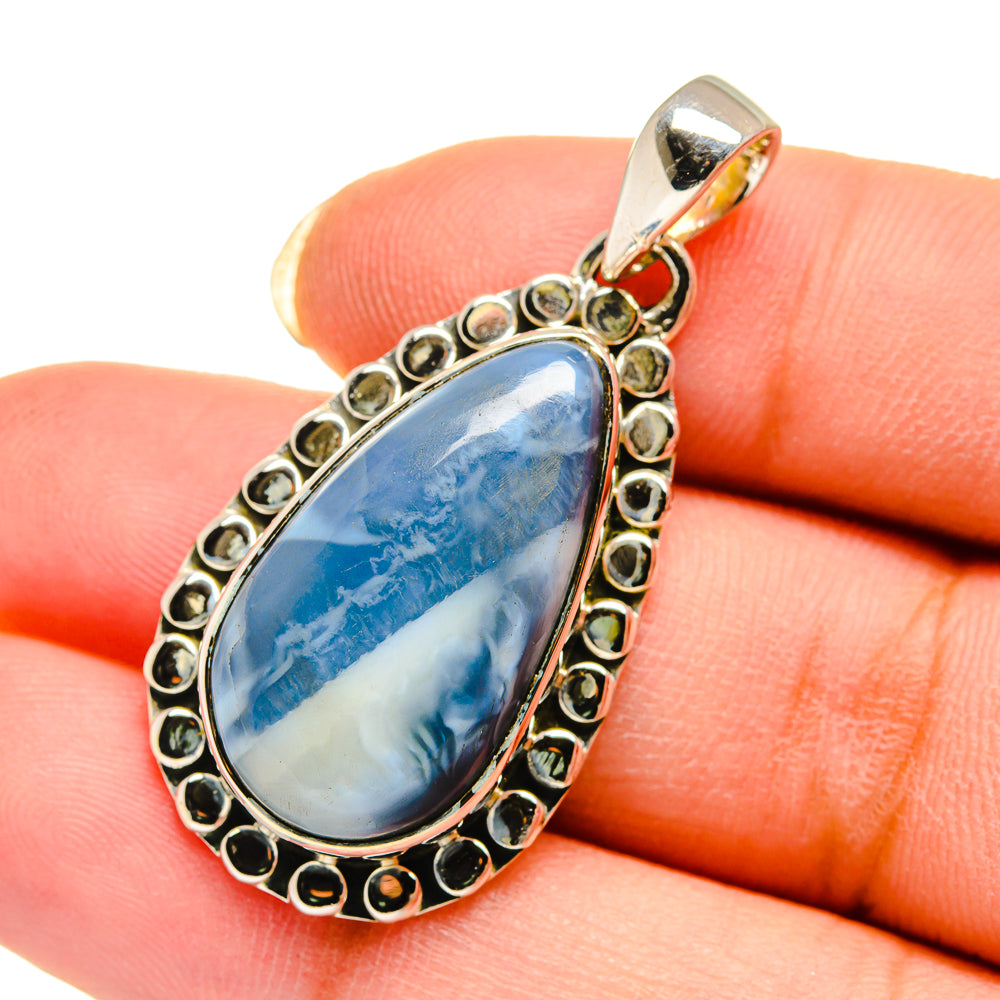 Owyhee Opal Pendants handcrafted by Anasilvercos - PD12387