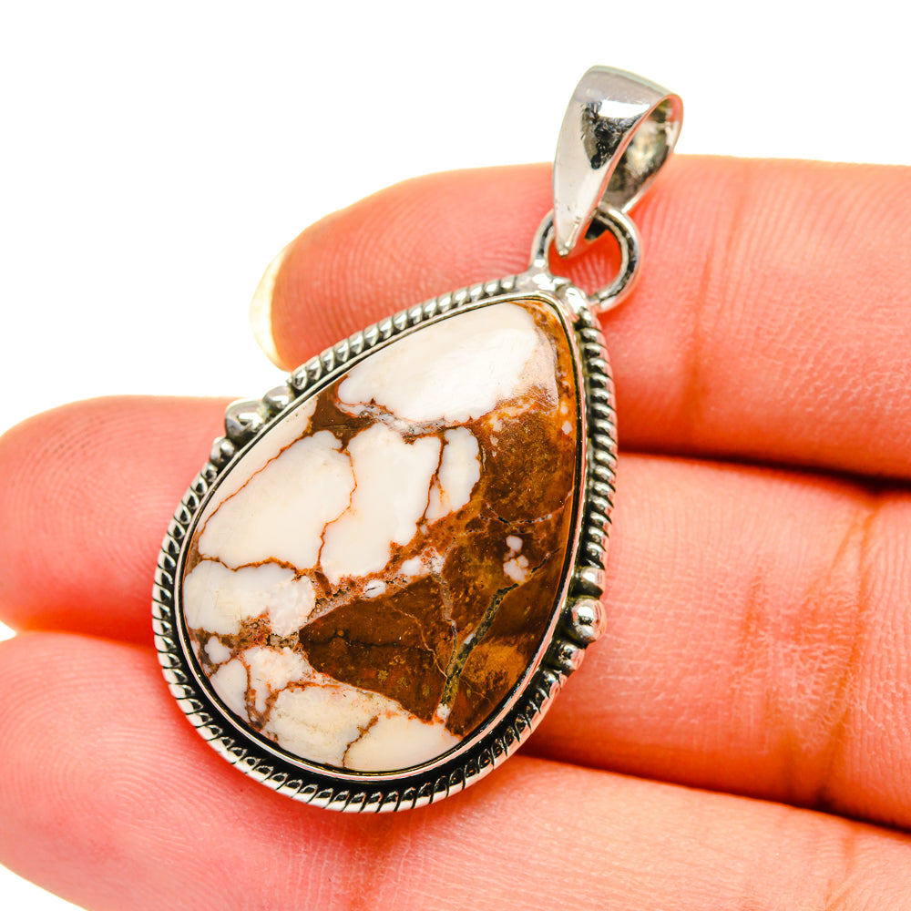 Wild Horse Jasper Pendants handcrafted by Anasilvercos - PD12389