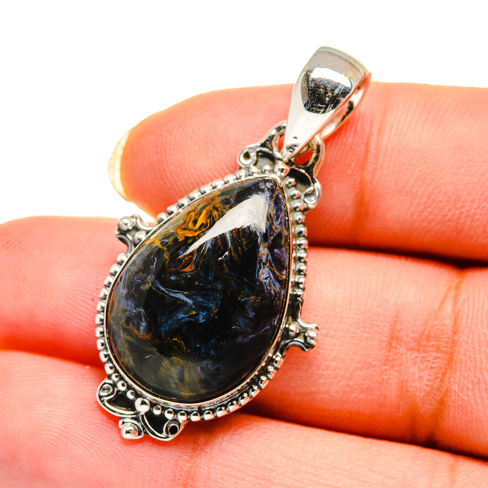 Pietersite Pendants handcrafted by Anasilvercos - PD12406