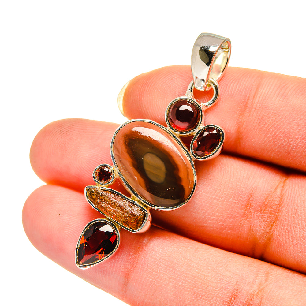 Imperial Jasper Pendants handcrafted by Anasilvercos - PD12420