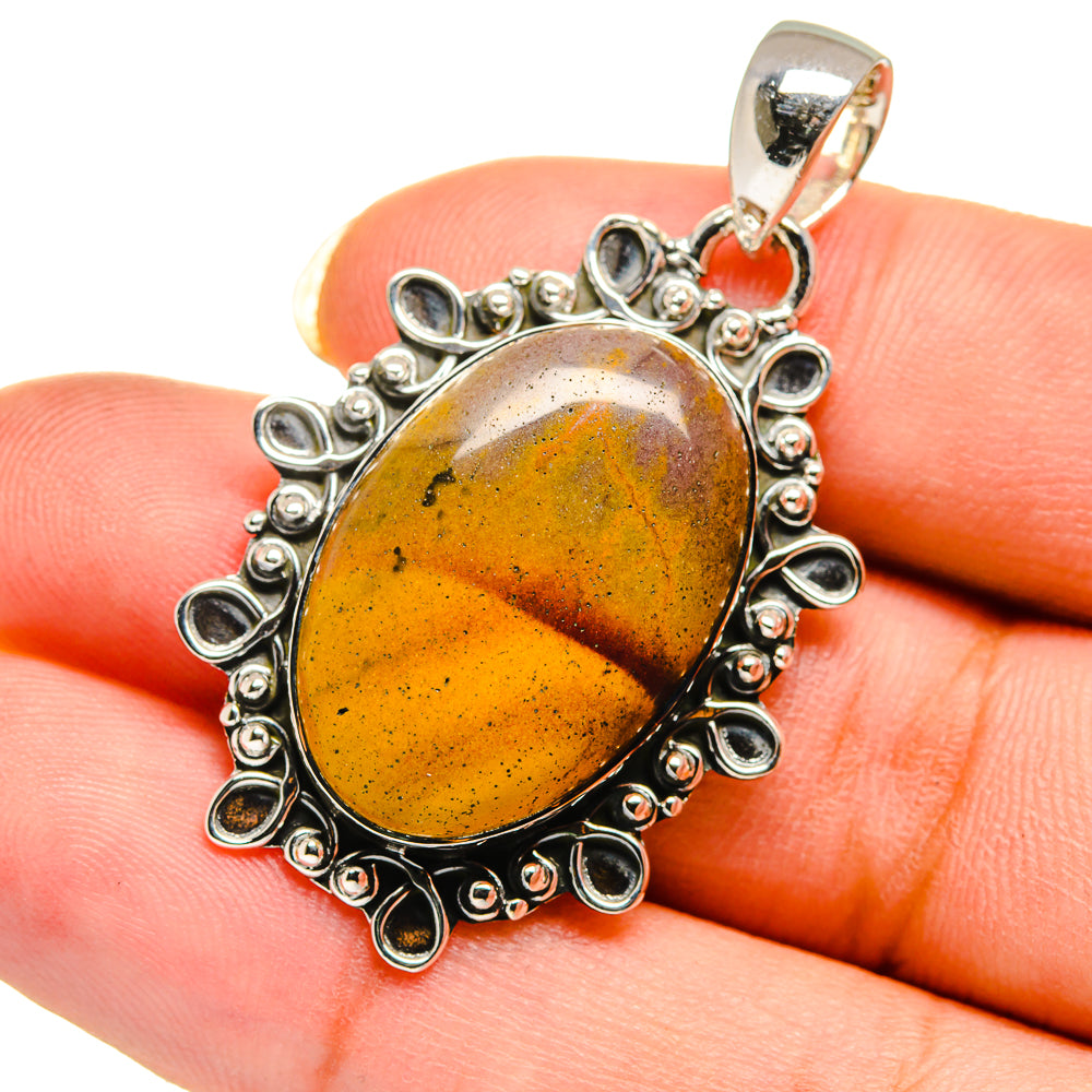 Mookaite Pendants handcrafted by Anasilvercos - PD12479