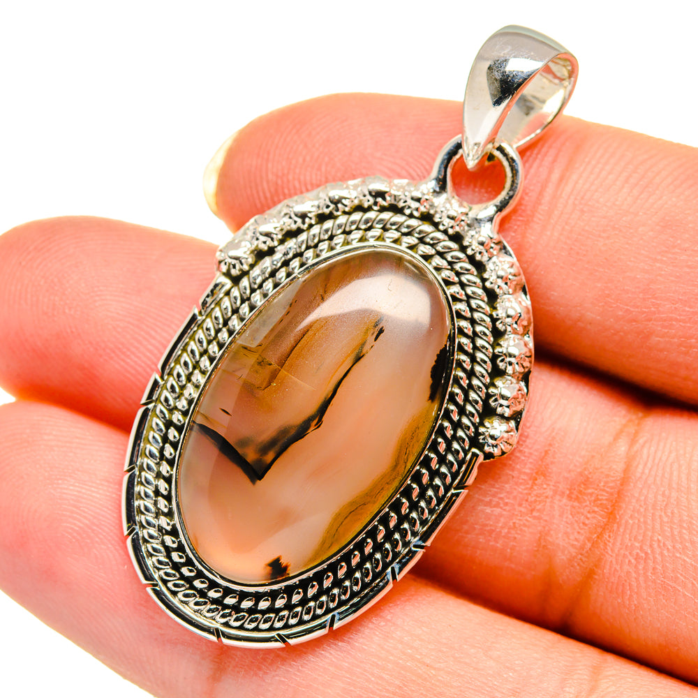 Montana Agate Pendants handcrafted by Anasilvercos - PD12508