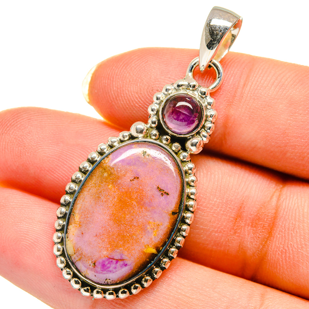 Phosphosiderite Pendants handcrafted by Anasilvercos - PD12528