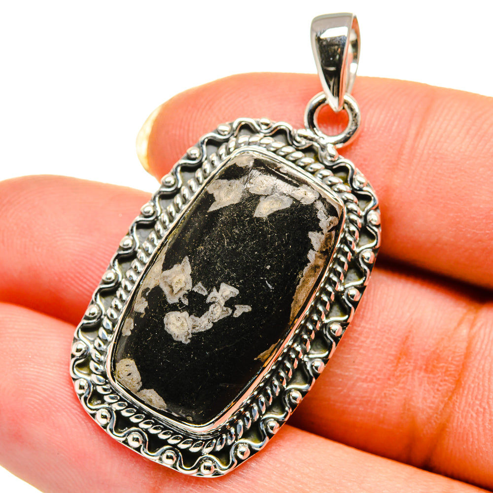 Pinolith Jasper Pendants handcrafted by Anasilvercos - PD12549