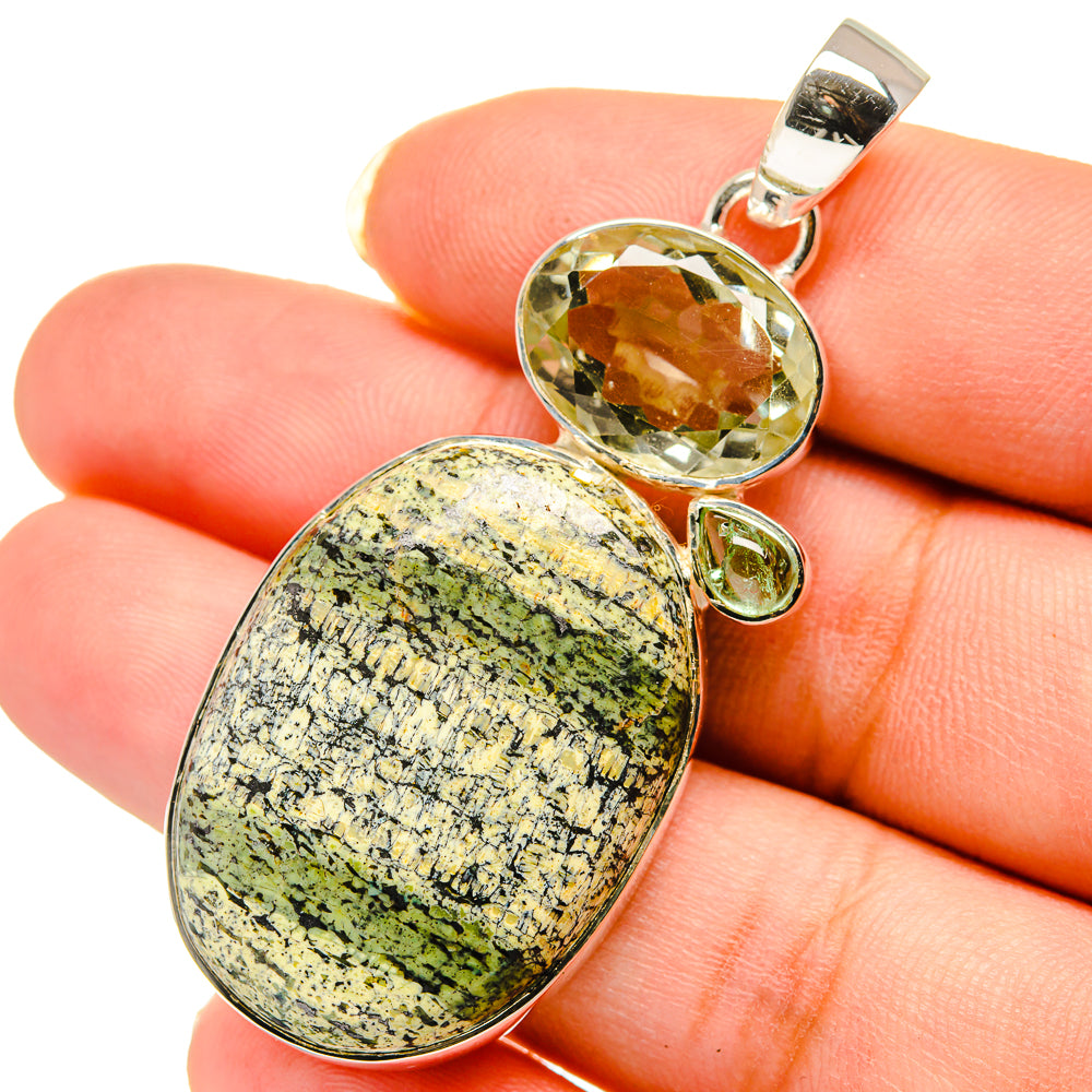 Lizard Jaser Pendants handcrafted by Anasilvercos - PD12555