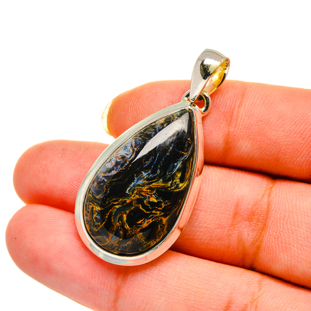 Pietersite Pendants handcrafted by Anasilvercos - PD12628