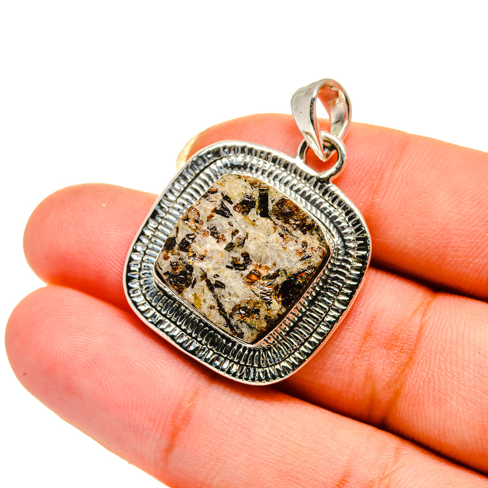 Astrophyllite Pendants handcrafted by Anasilvercos - PD12638