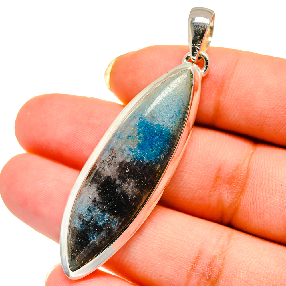 Shattuckite Pendants handcrafted by Anasilvercos - PD12650