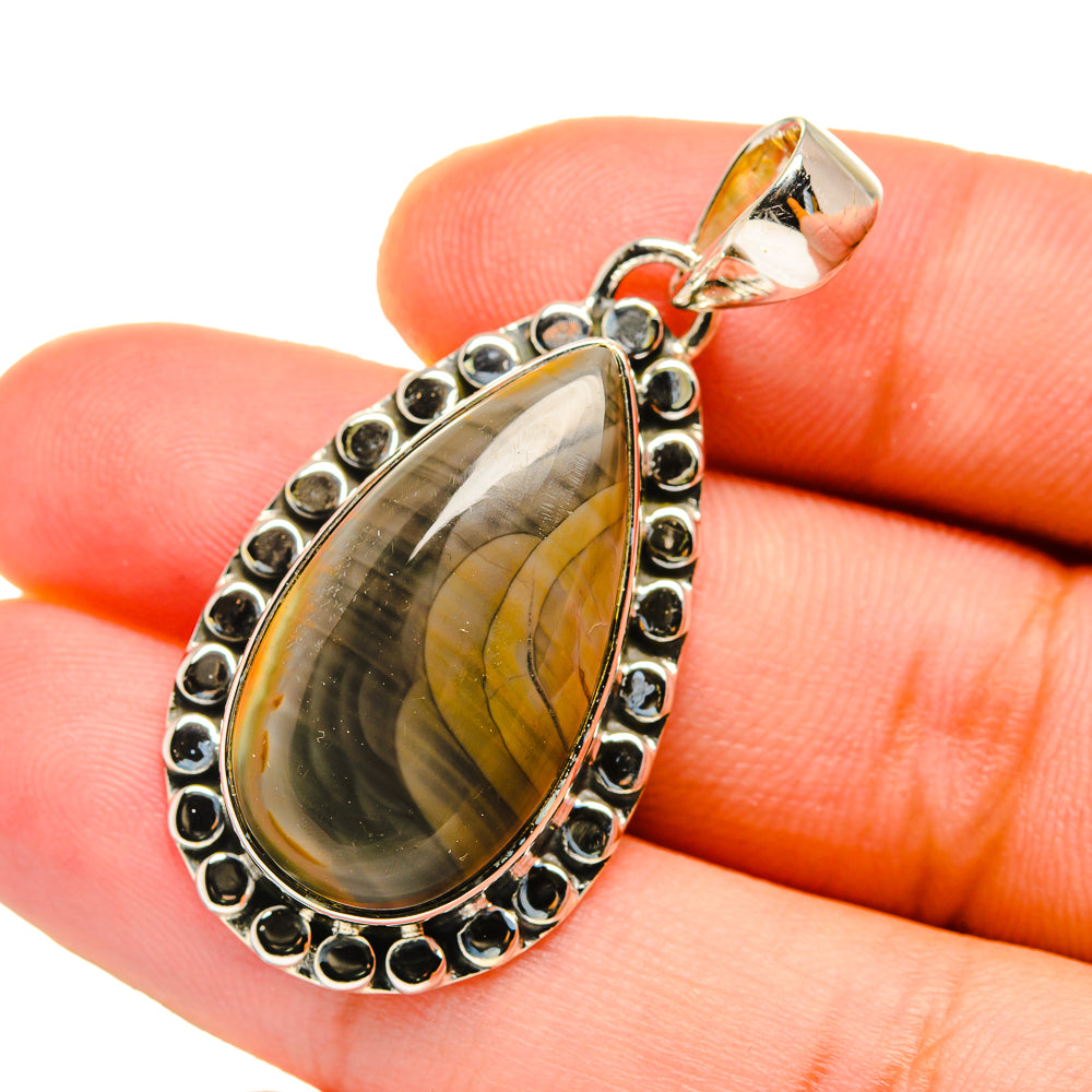 Imperial Jasper Pendants handcrafted by Anasilvercos - PD12680