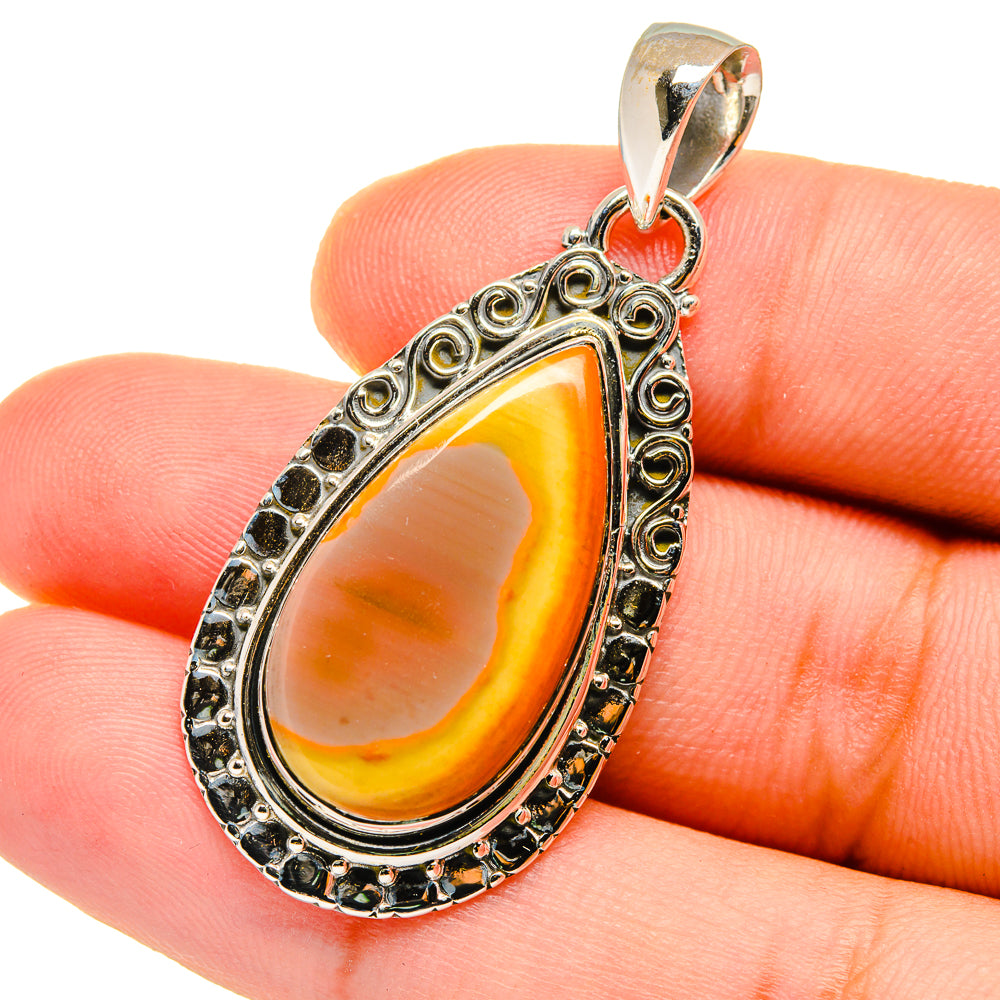 Imperial Jasper Pendants handcrafted by Anasilvercos - PD12695