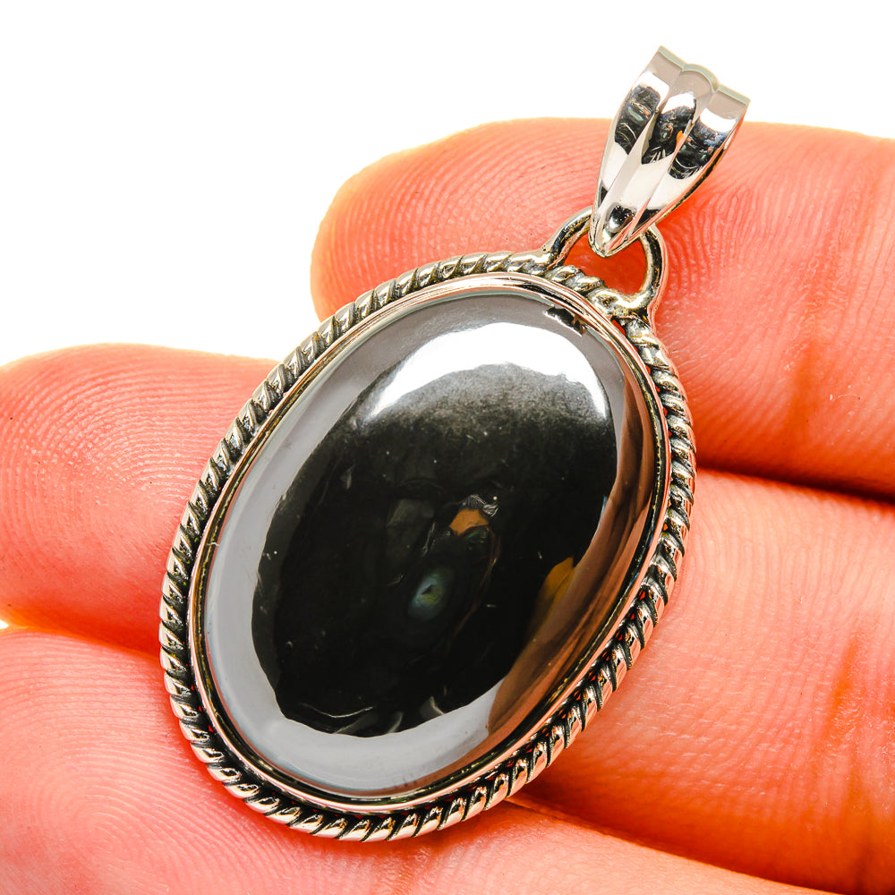 Hematite Pendants handcrafted by Anasilvercos - PD12713
