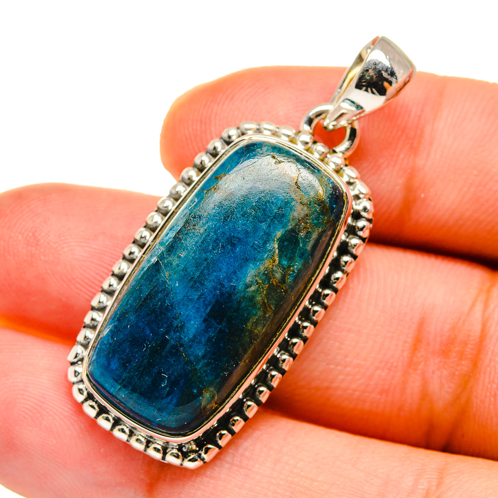 Apatite Pendants handcrafted by Anasilvercos - PD12719