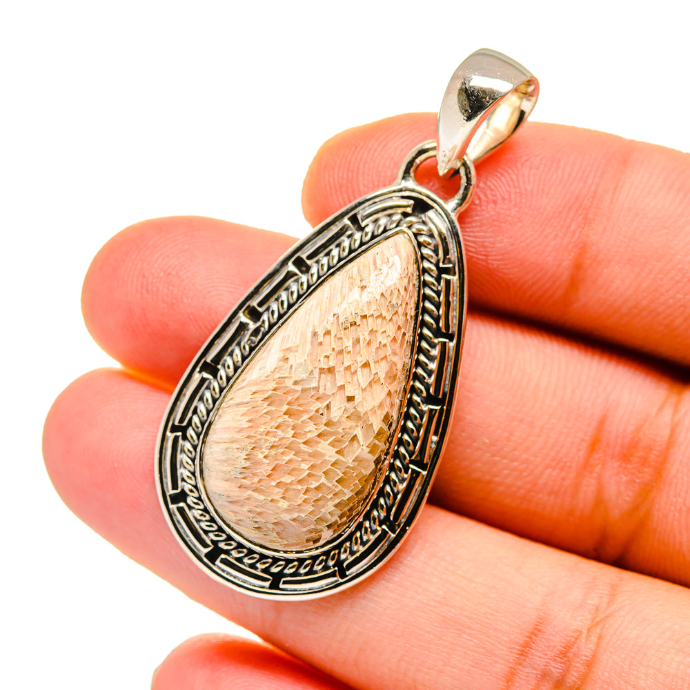 Scolecite Pendants handcrafted by Anasilvercos - PD12729