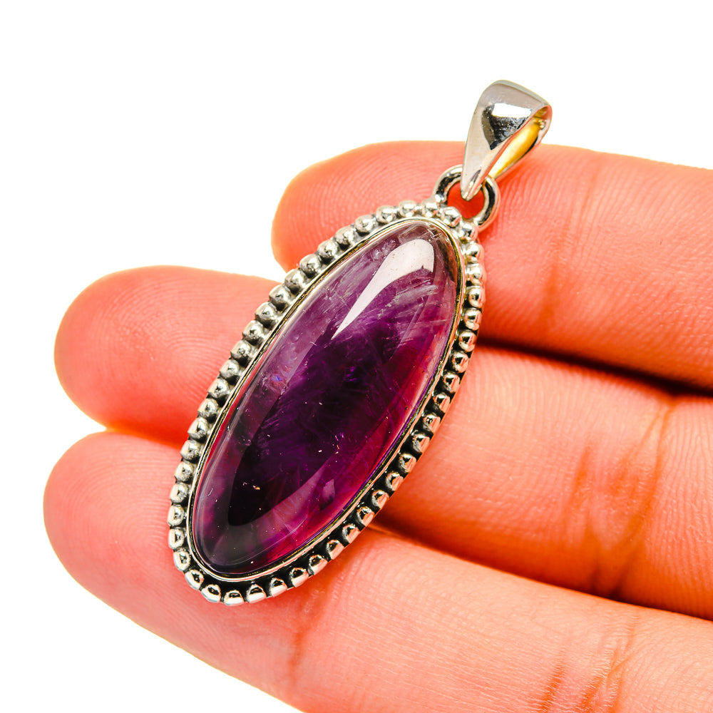Amethyst Pendants handcrafted by Anasilvercos - PD12743