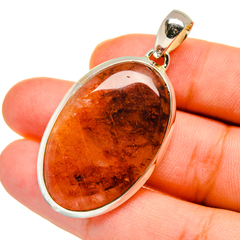 Sunstone Pendants handcrafted by Anasilvercos - PD12751