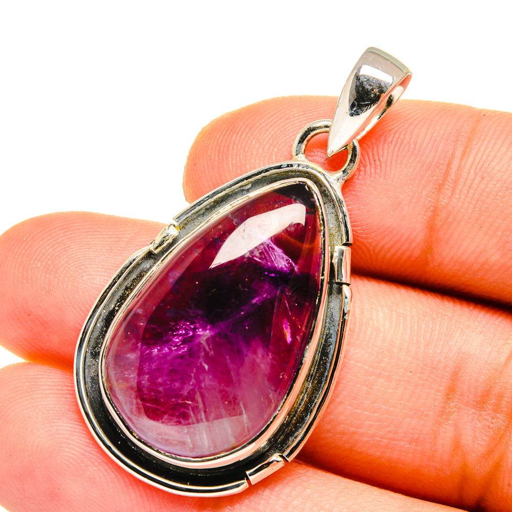 Amethyst Pendants handcrafted by Anasilvercos - PD12825