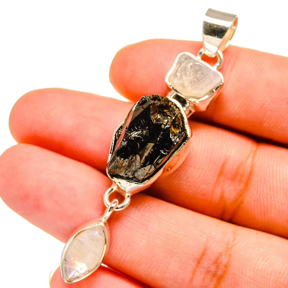 Shungite Pendants handcrafted by Anasilvercos - PD12836