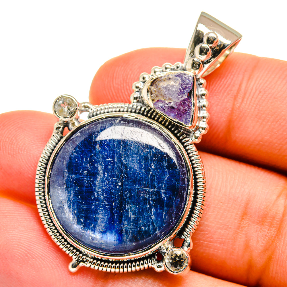 Kyanite Pendants handcrafted by Anasilvercos - PD12846