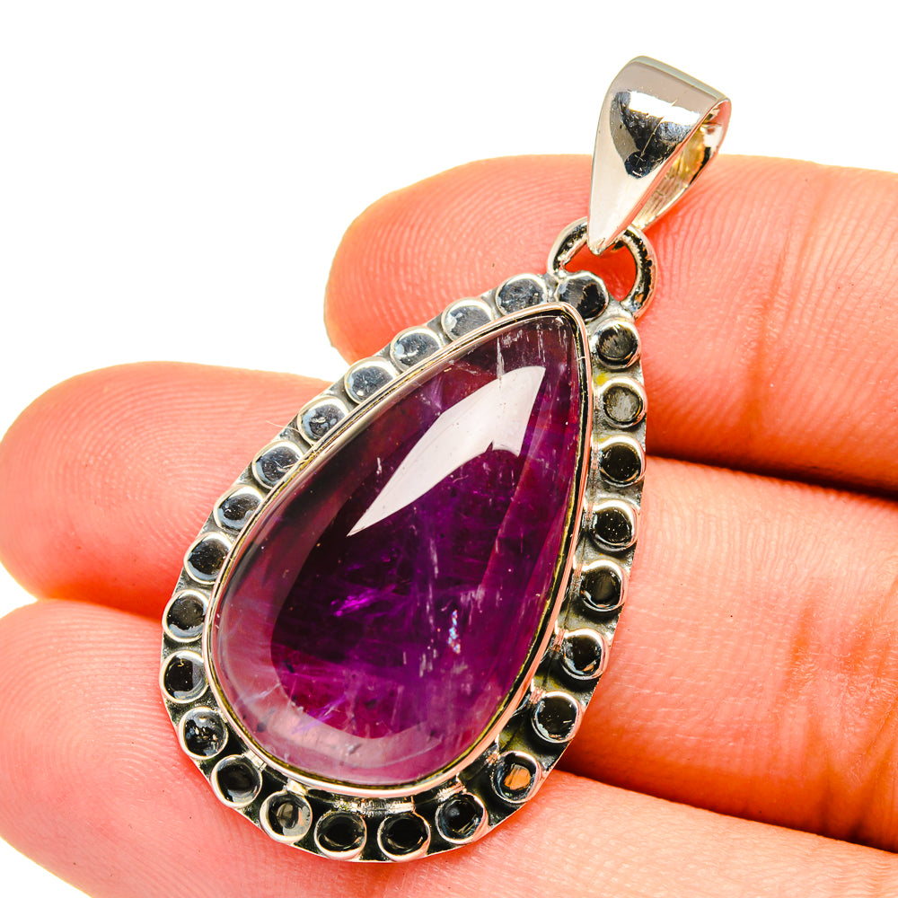 Amethyst Pendants handcrafted by Anasilvercos - PD12849