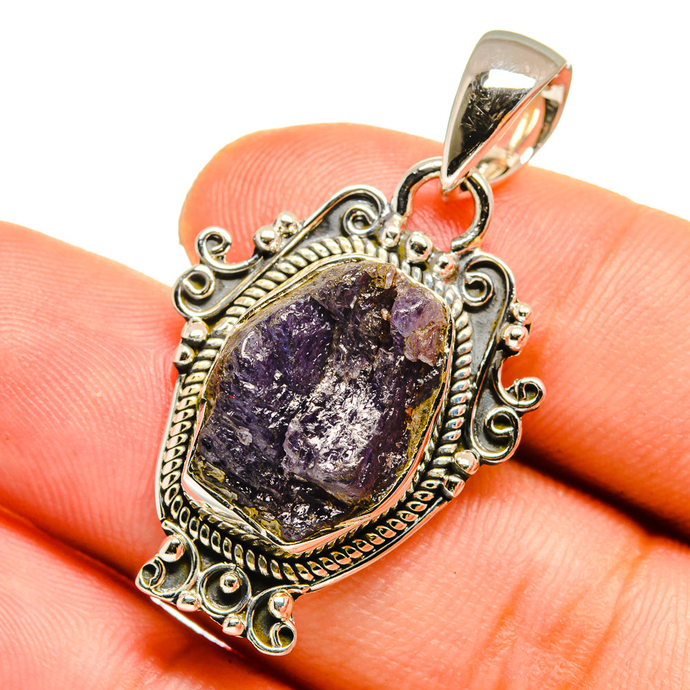 Tanzanite Pendants handcrafted by Anasilvercos - PD12873