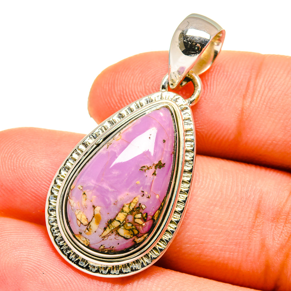 Phosphosiderite Pendants handcrafted by Anasilvercos - PD12880