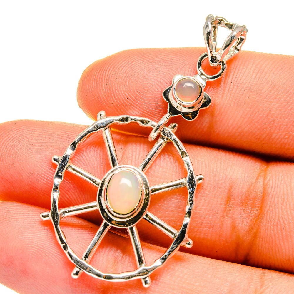 Ethiopian Opal Pendants handcrafted by Anasilvercos - PD12893