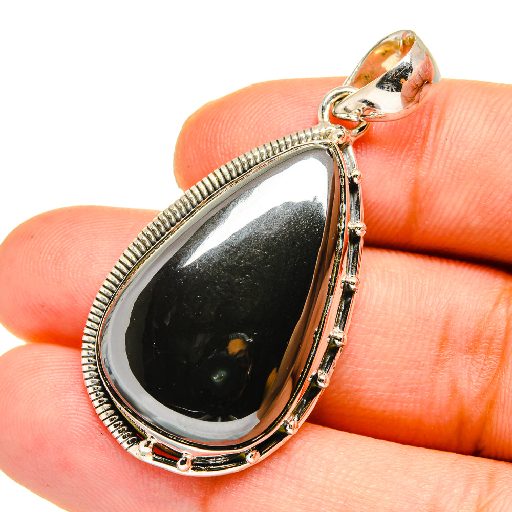 Hematite Pendants handcrafted by Anasilvercos - PD12894